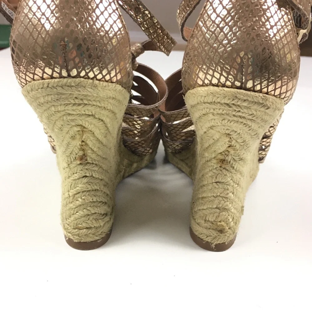 Sam Edelman Annabel Wedge Sandal Women’s Sz‎ 7.5